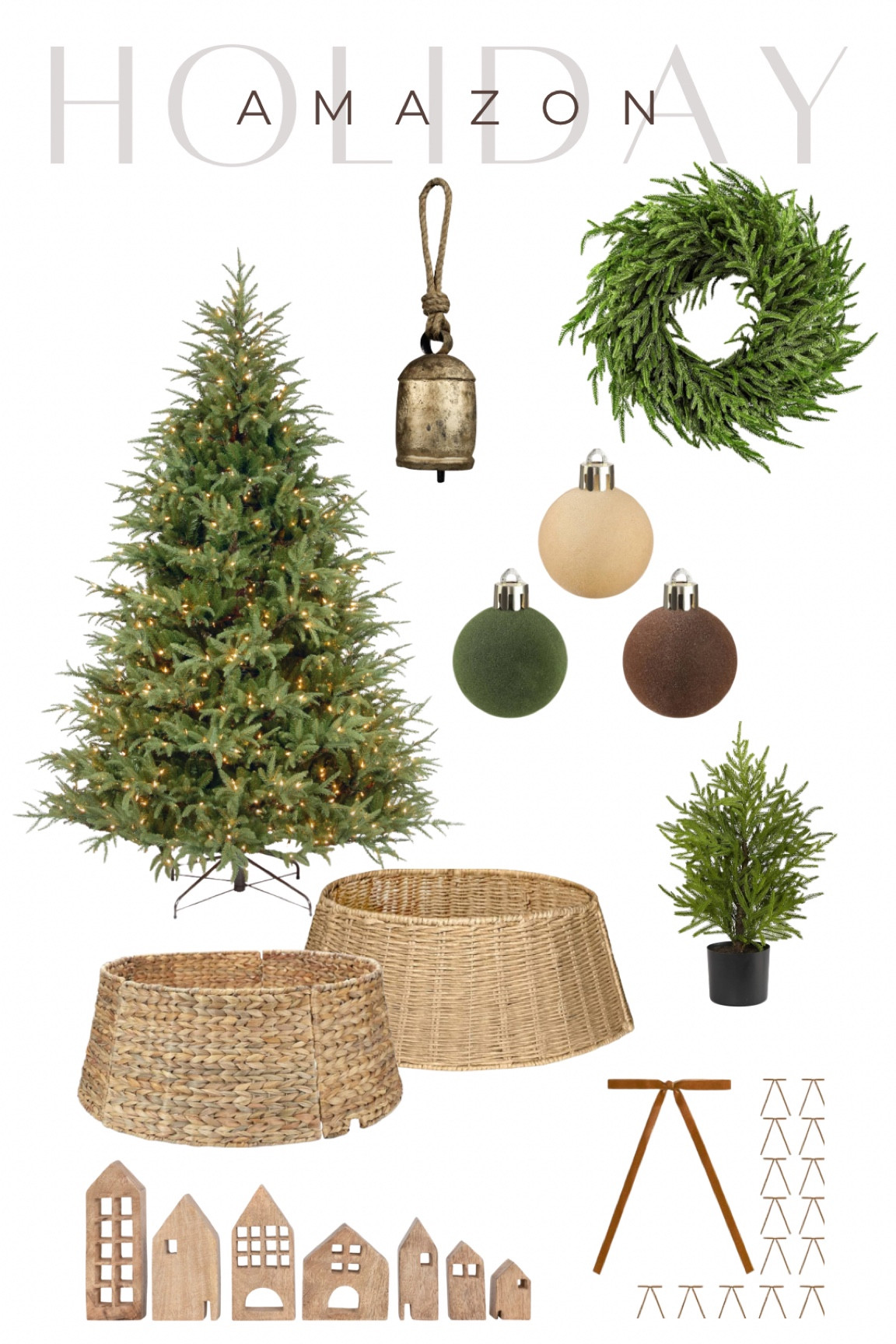 These Amazon finds are perfect for creating a neutral holiday look that feels natural and timeless! 🎄

	

#LTKsale #LTKcanada #LTKautumn