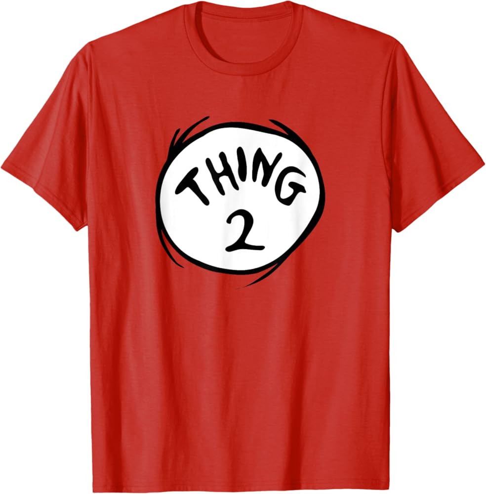Dr. Seuss Thing 2 Emblem T-Shirt | Amazon (US)