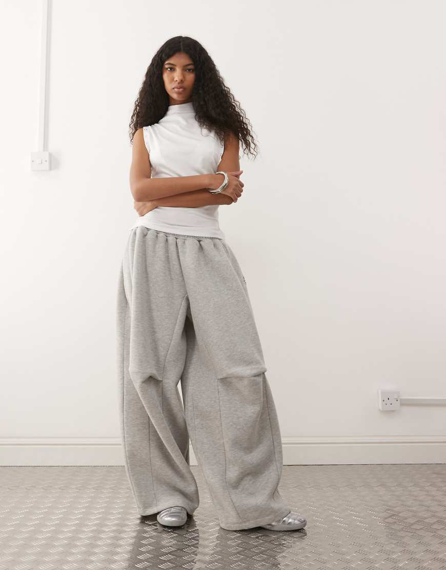 COLLUSION XL Baggy sweatpants in gray | ASOS (Global)