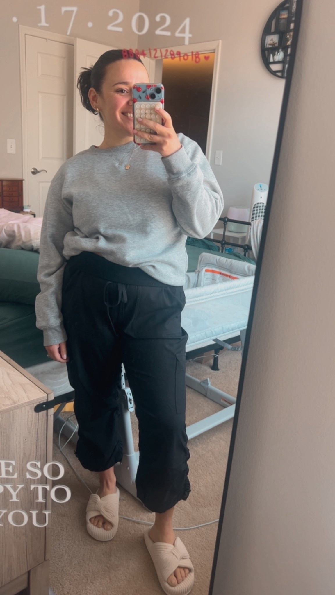 Capris are the perfect transitional piece! Love these active wear ones, could be dressed down or up! 
Sweatshirt: M
Pants: M 

#LTKPetite #LTKSeasonal #LTKActive