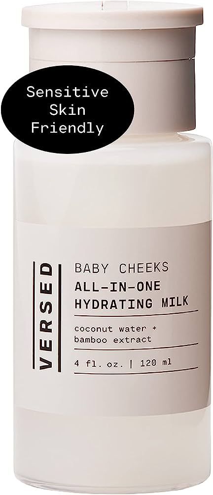 Versed Baby Cheeks Hydrating Milk Facial Toner - Gently Tone, Hydrate and Help Restore Skin’s N... | Amazon (US)