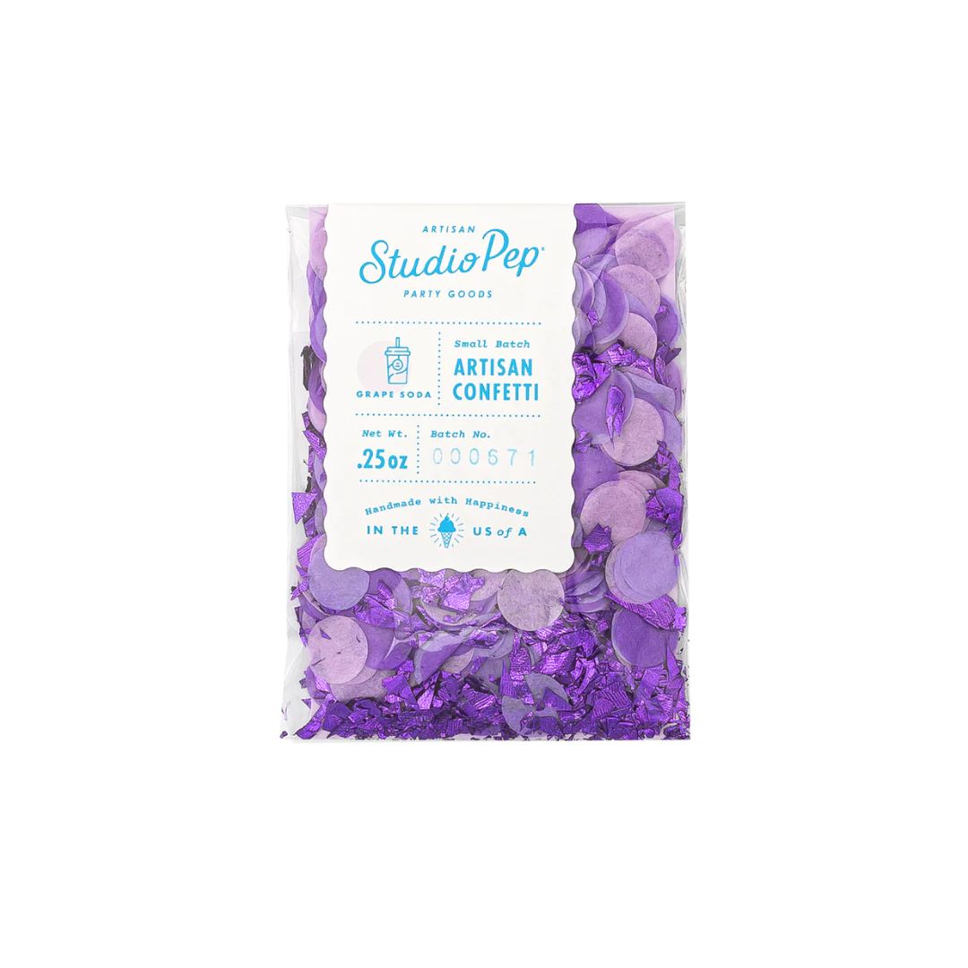 Grape Soda Purple Confetti Pack | Ellie and Piper