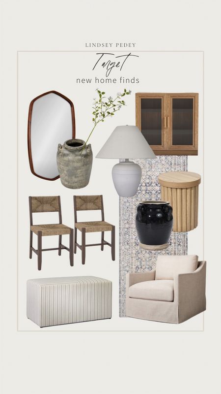 Target new home finds 



Target home , Target finds , studio McGee , threshold , side table , accent table , cabinet , mirror , vase , shelf styling , dining chair , table lamp , ottoman , living room style , accent chair , runner , rug 

#LTKsalealert #LTKhome #LTKfindsunder100