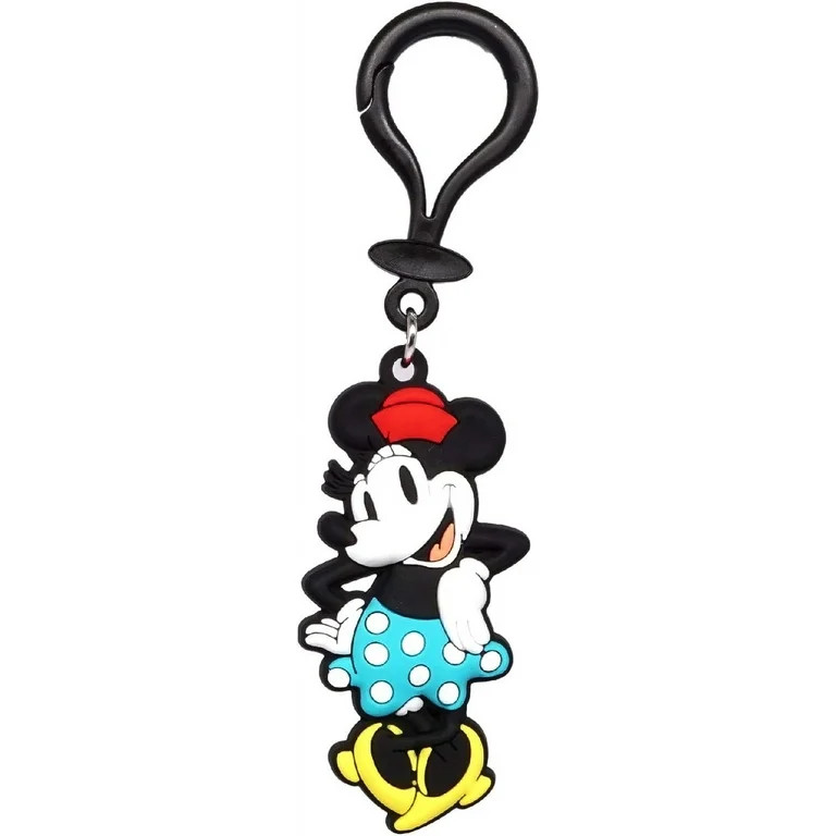 Minnie Mouse Classic Soft Touch PVC Keychain | Walmart (US)