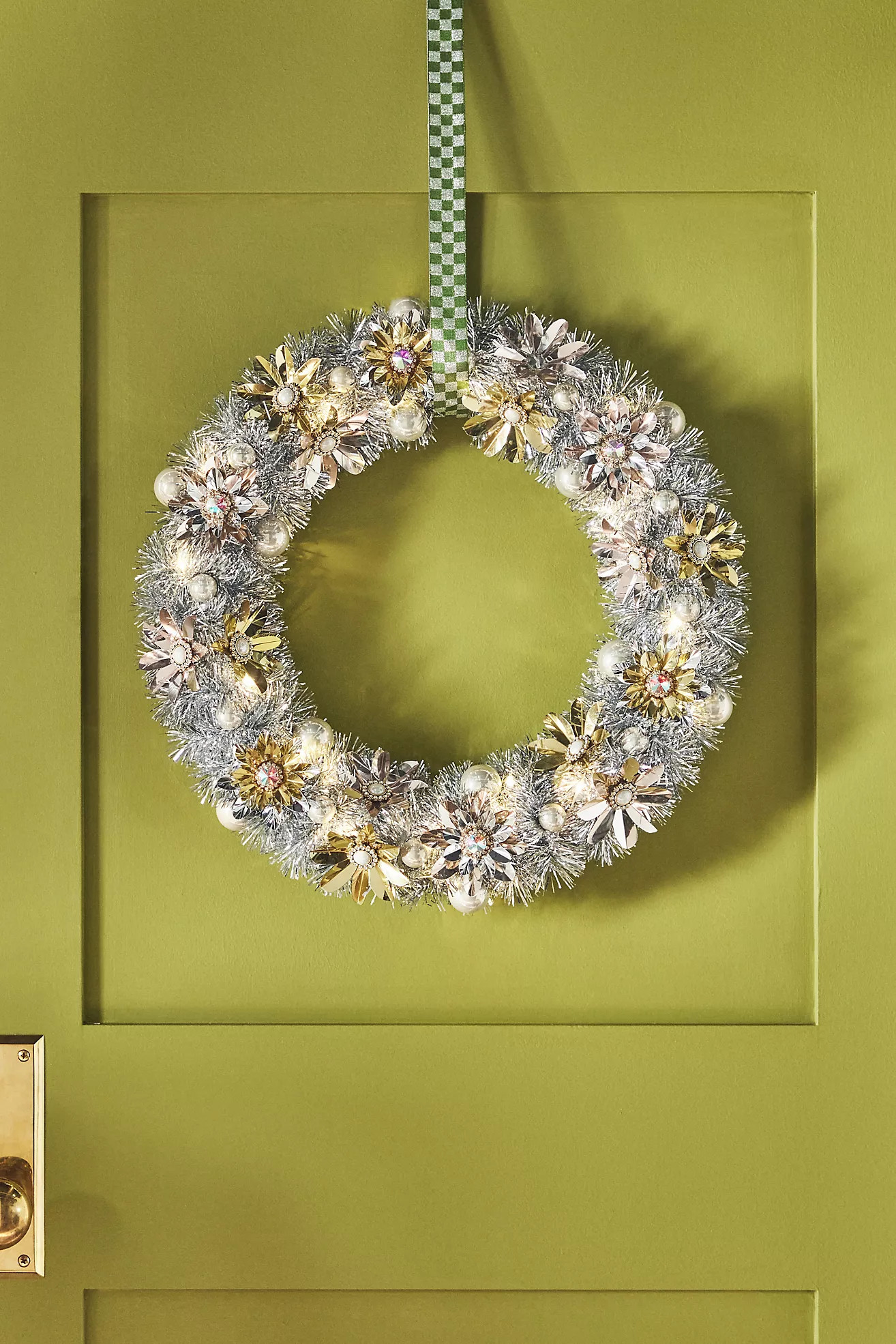 Tinsel Wreath | Anthropologie (US)