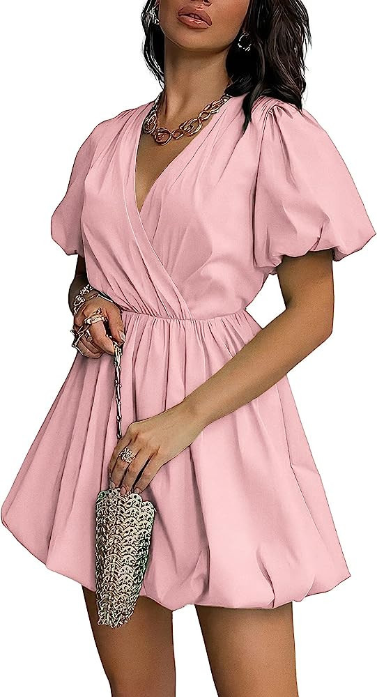 PRETTYGARDEN Womens Short Casual Dress Sorority Dress Sorority Rush Dress Sorority Recruitment Dress | Amazon (US)