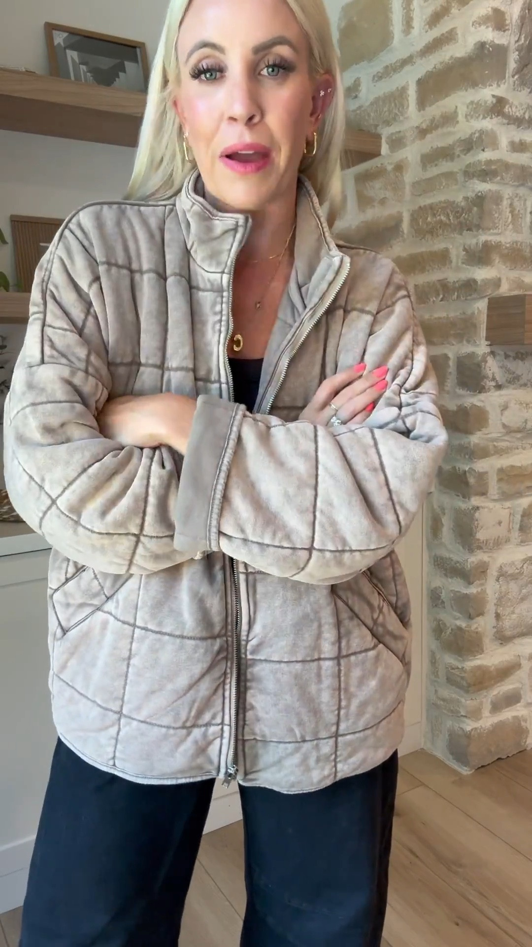 This jacket from Forever 21 is a Free People look for less! I wear a size medium and it definitely fits oversized! It comes in so many colors and would make a great gift! 

#LTKHoliday #LTKGiftGuide #LTKStyleTip