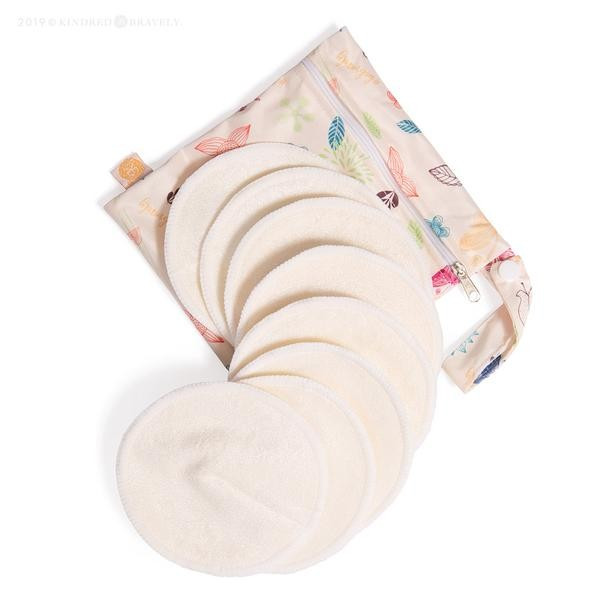 Organic Bamboo Nursing Pads (8 Count) | Kindred Bravely