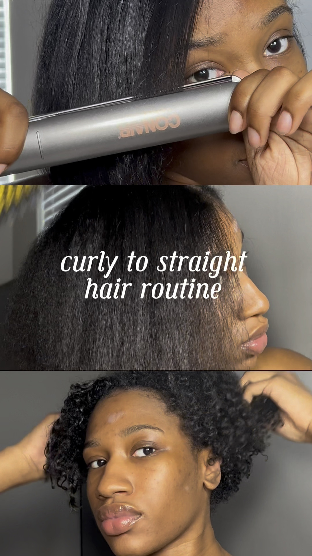 Products used for my curly to straight hair routine 

#LTKBeauty