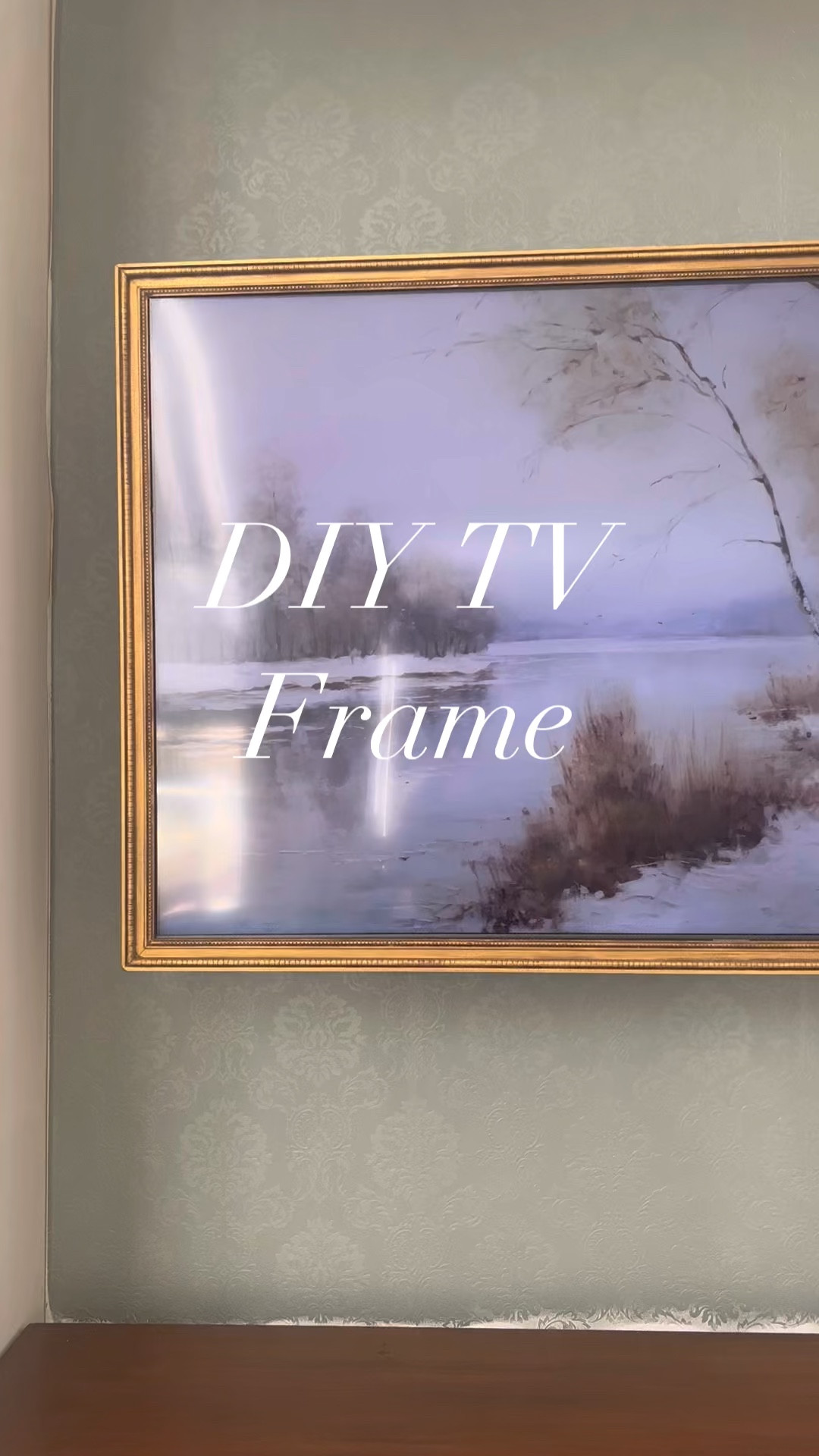 Make your own custom TV frame with these supplies! This moulding is perfect for a frame! For the corner brackets, use the screws I linked separately, as the included ones are too long.  Full tutorial on Instagram.

#LTKhome #LTKfindsunder50 #LTKfindsunder100