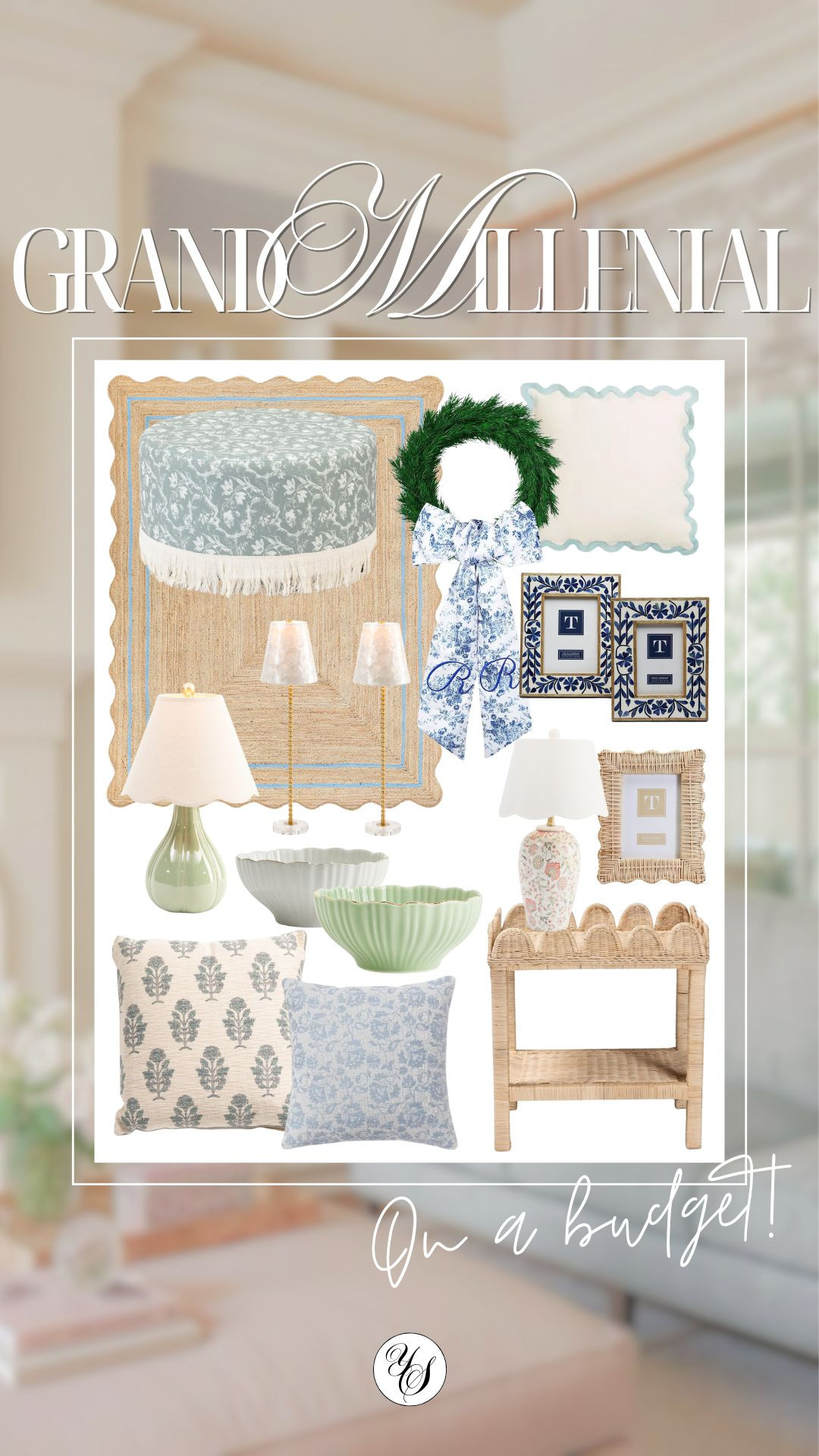 Grandmillenial home finds on a budget!


grandmillenial, classic style, home, home decor, scalloped rug, rattan, side table, coffee table books, throw pillows, traditional style, table lamp, wreath, style for less, on a budget, TJMaxx, Amazon, Marshalls

#ltk #ltkhome #ltkstyleforless #ltkhomedecor #ltkshop  

 #LTKHome #LTKFindsUnder100