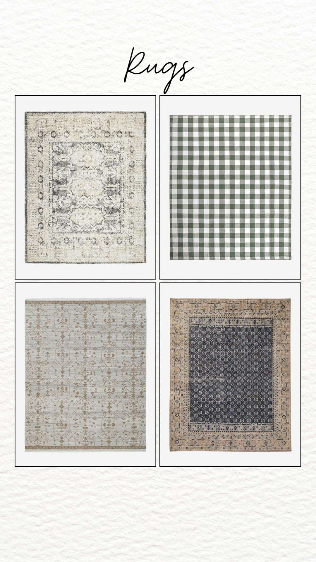 McGee & Co rugs bring warm textures soft neutral tones and timeless patterns that make every space feel cozy polished and beautifully layered. #McGeeAndCo #Rugs #HomeDecor #NeutralDecor #CozyHome #LivingRoomDecor #InteriorStyle #ModernHome #TimelessDesign #LuxuryInteriors #HomeInspo #DecorIdeas #LayeredLiving #InteriorInspo 

 #LTKHome