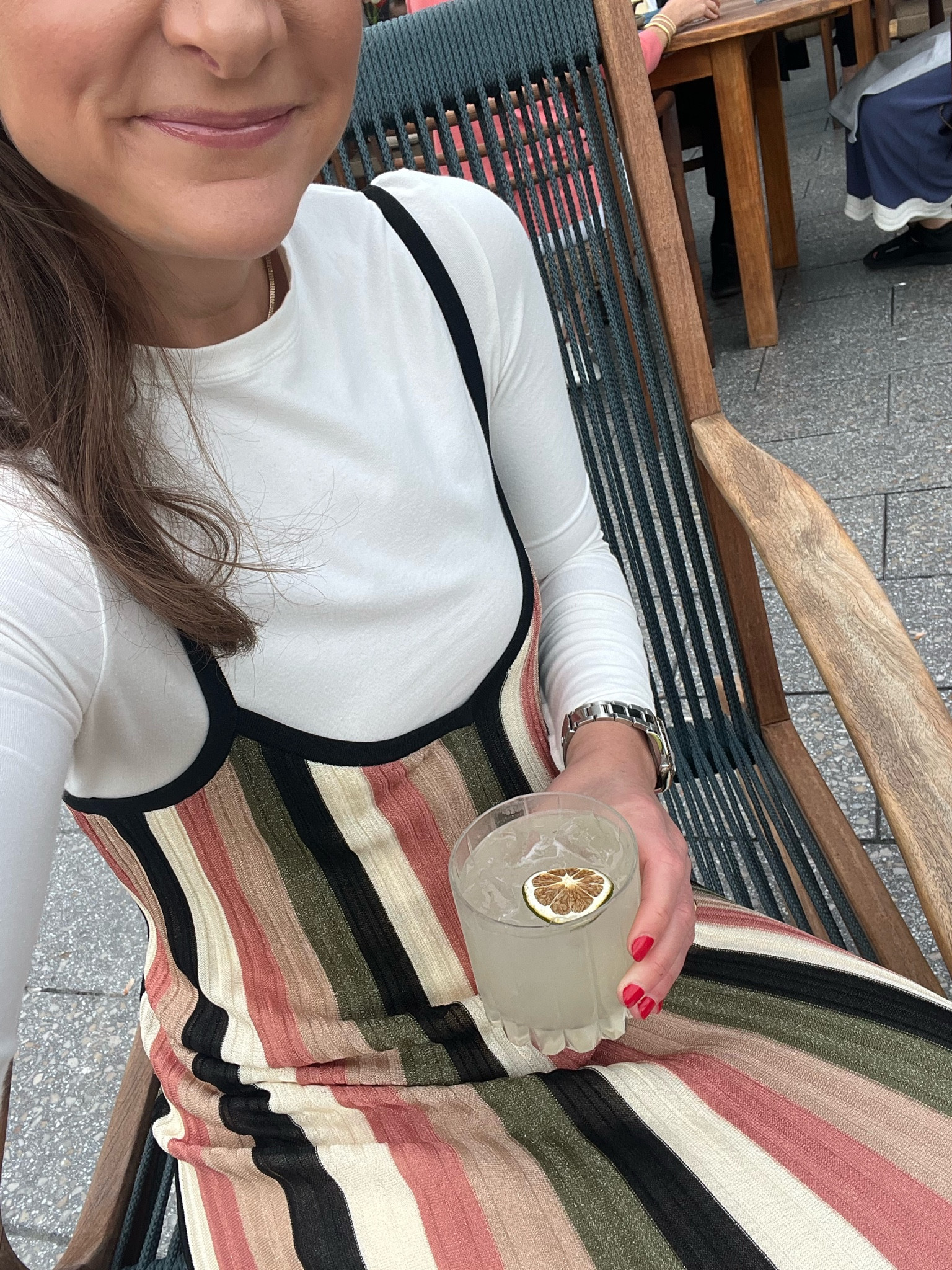 Dress is old Sezane but I love a layering moment. Best long sleeved tee linked 🫶🏻💖

#LTKStyleTip