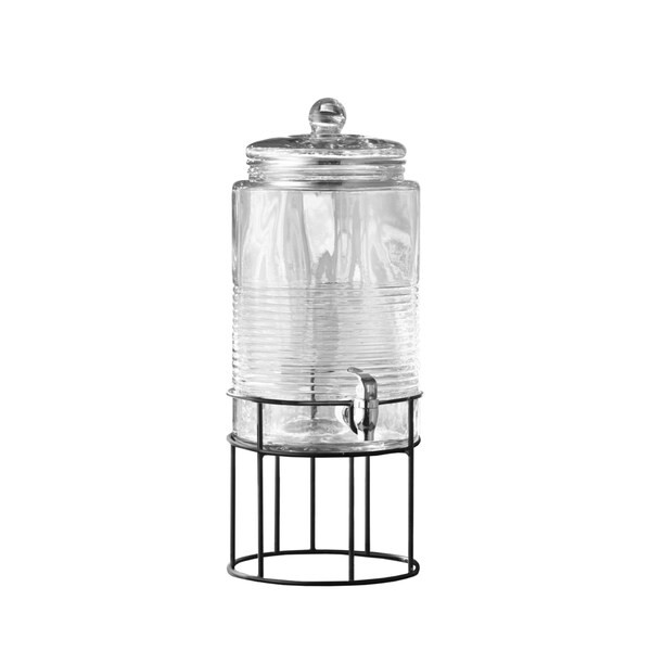 Covina 250-ounce Beverage Dispenser with Metal Stand | Bed Bath & Beyond