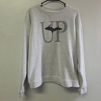 UP Upper Peninsula Sweatshirt Womens Large Gray Avalon Apparel Michigan Graphic | eBay | eBay US