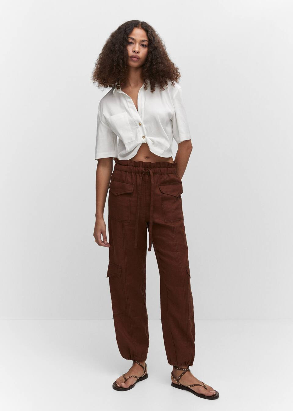Search: Cropped shirr (48) | Mango United Kingdom | MANGO (UK)