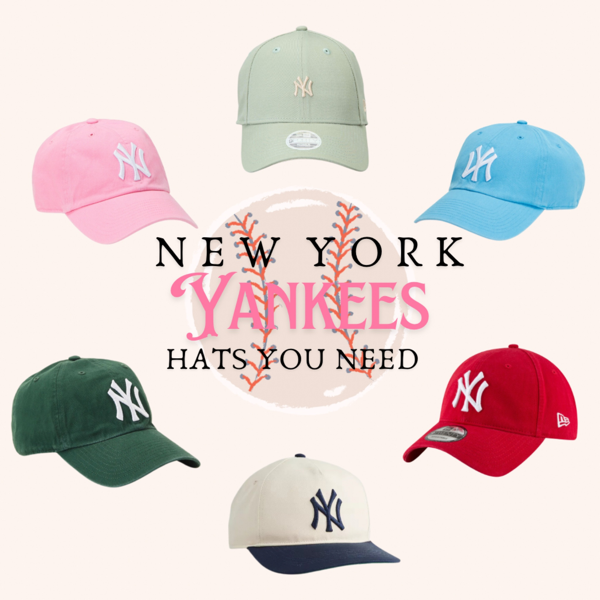 New York Yankee hats in all flavors 

#LTKHoliday #LTKU #LTKGiftGuide