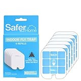 Safer Home SH506 Indoor Plug-in Fly Trap Refill Pack of 6 Glue Cards for SH502 Indoor Fly Trap | Amazon (US)