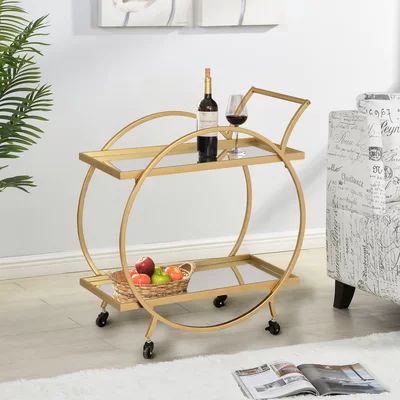 Barcaldine Bar Cart Brayden Studio® | Wayfair North America