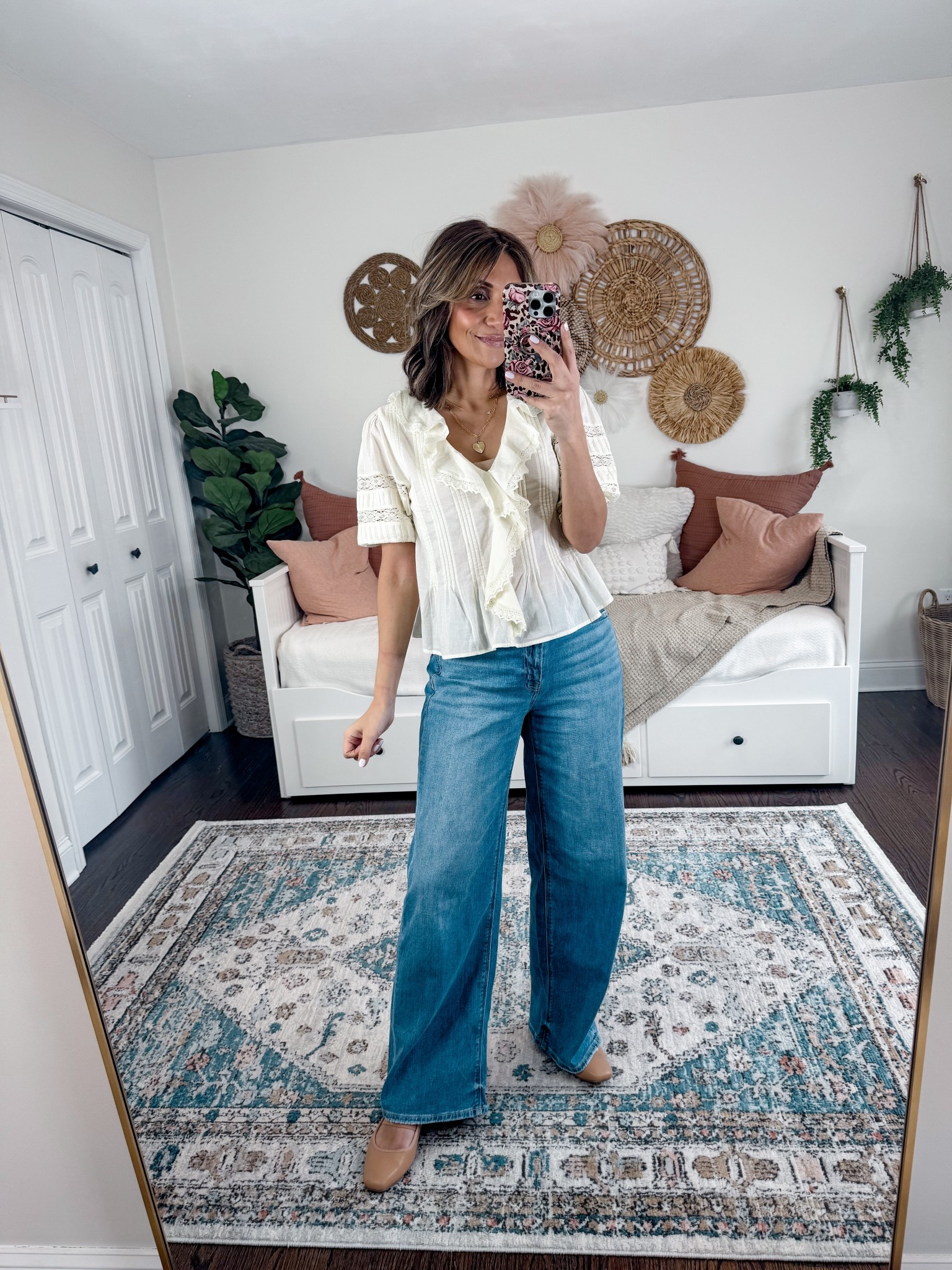 Love this adorable boho too wearing xs
These AE jeans are so so soft! Size down!!! I’m in 00 and that’s not my true size 

#LTKSpringSale #LTKOver40 #LTKSaleAlert