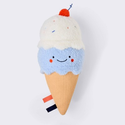 Plush Stuffed Animal Baby Learning Toy - Ice Cream - Cloud Island™ | Target