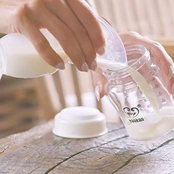 haakaa Manual Breast Pump Silicone Milk Saver for Breastfeeding Moms 4oz | Amazon (US)