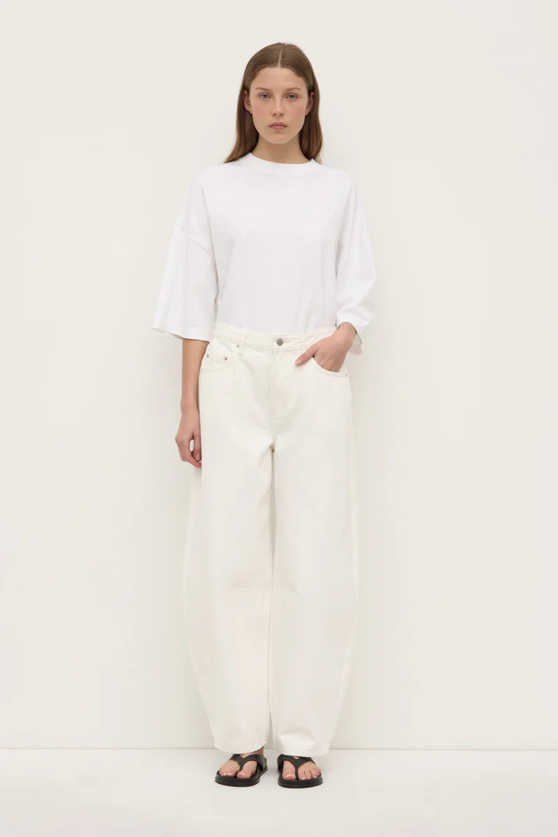 High Rise Barrel Jean | Assembly Label (AU)