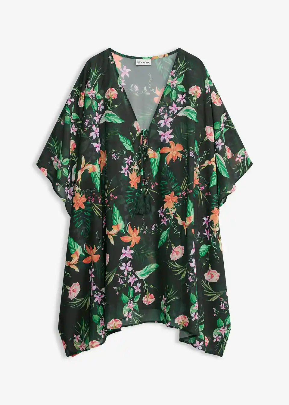 Strandtunika aus leichtem Chiffon | Bonprix DE