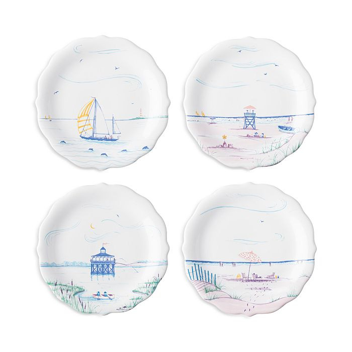 Country Estate Seaside Assorted Party Plates, Set of 4 | Bloomingdale's (US)