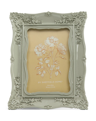 4x6 Scroll Scalloped Tabletop Picture Frame | TJ Maxx