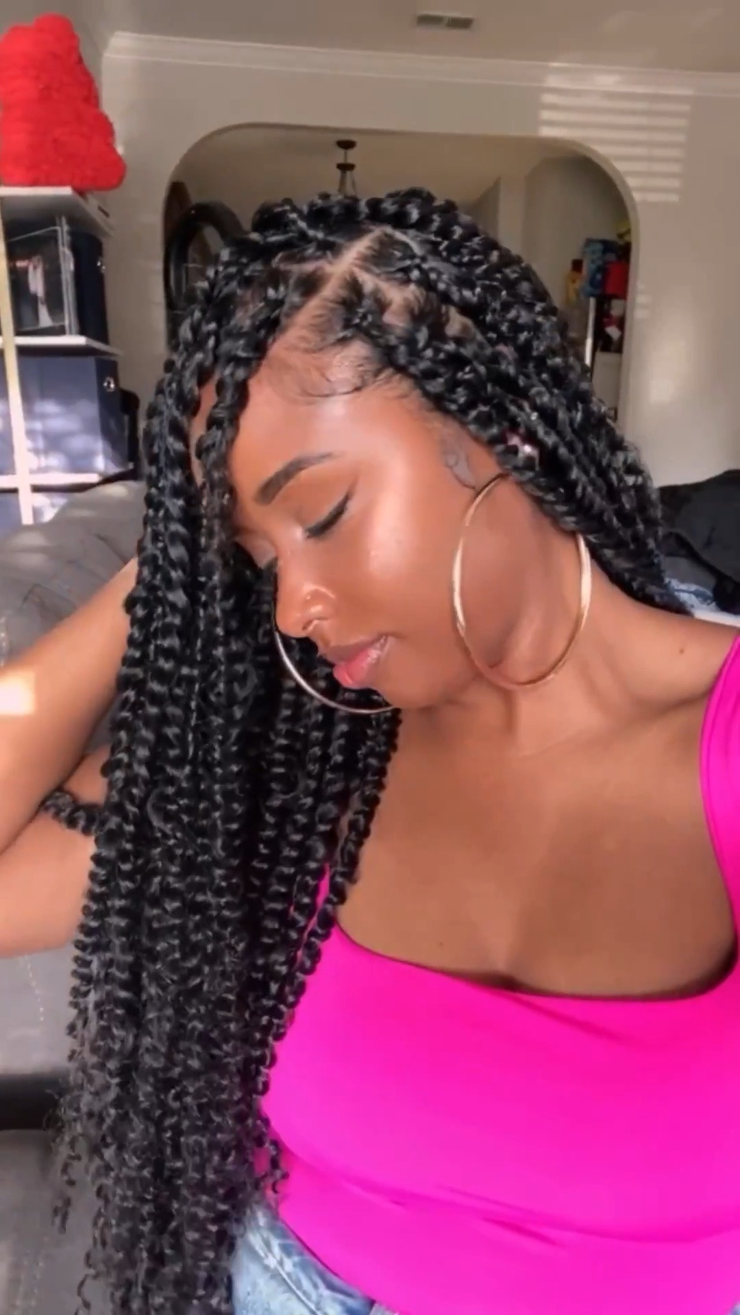 Goddess Passion Twists Step by Step Tutorial - The perfect lightweight Spring Summer Protective Style

#LTKHair
