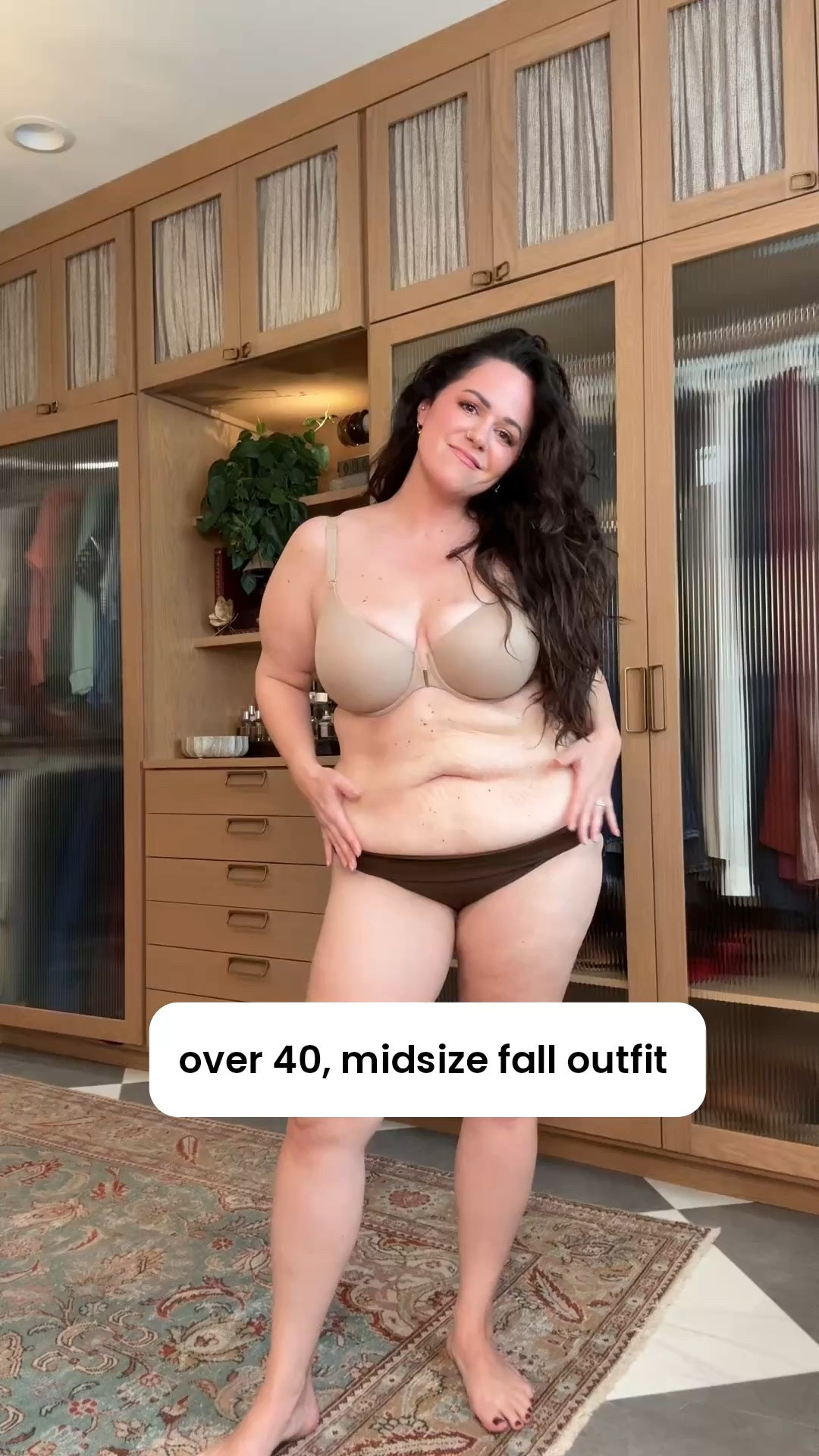 midsize fall outfit idea 
code: TRULY for 15% off @Satya Jewelry this perfume bottle necklace is the best gift idea! 
• courdoroy pants are amazing! wearing an xl and they have a tummy support panel. (code: TTXSPANX (15% off first purchase + free ship) 
•green top is a large from target, 
•cozy magenta sweater is a large 
•my most worn boots the past two years  i sized up a 1/2 size. 
•tummy support undies are an xl

#LTKootd #LTKOver40 #LTKMidsize