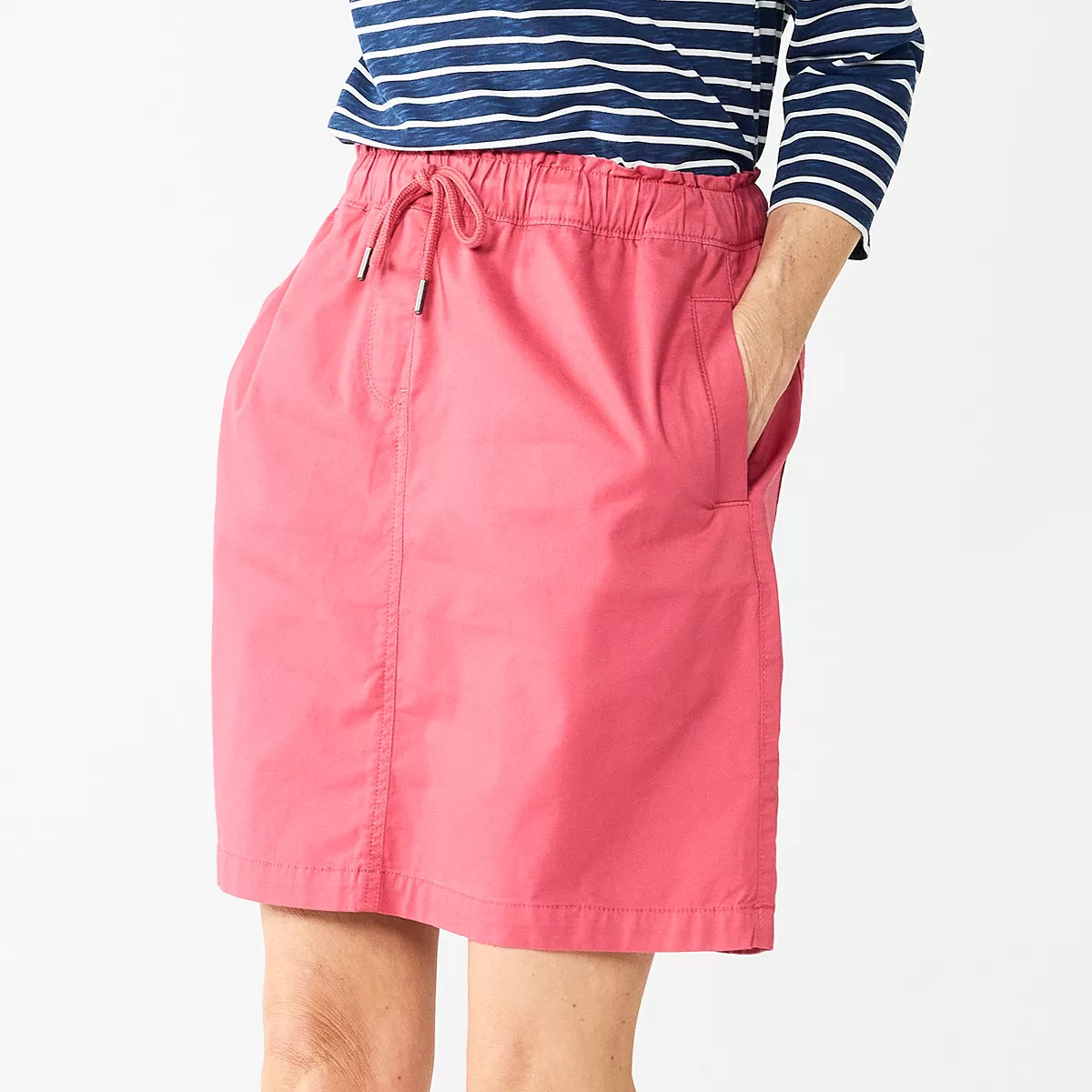 Petite Croft & Barrow® Utility Skirt | Kohl's