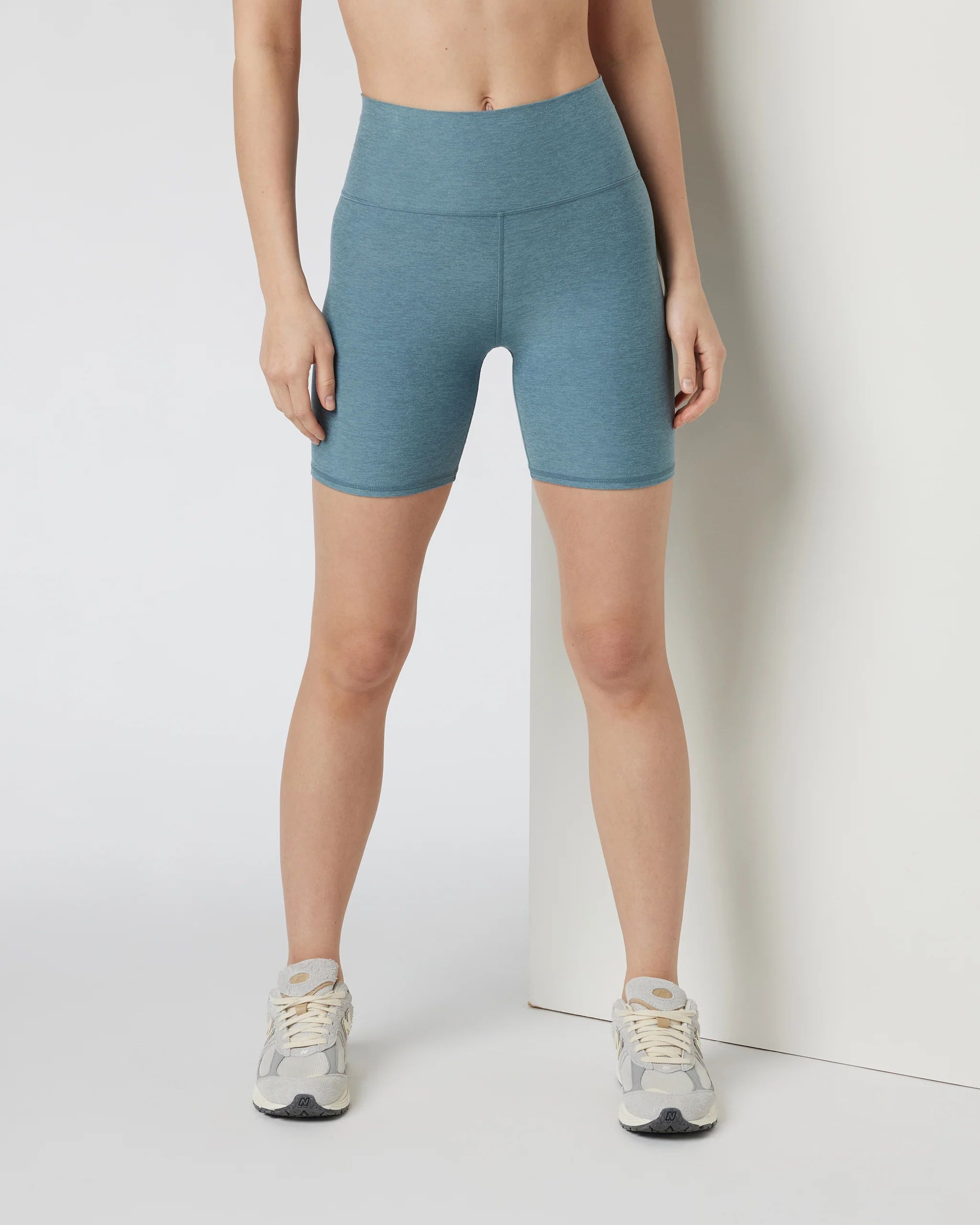 Clean Elevation Shorty | Smoke Blue Heather | Vuori | Vuori Clothing (US & Canada)