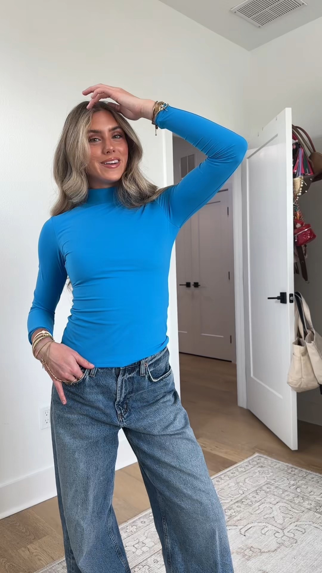 Amazon size XS PUMIEY Women's Long Sleeve T Shirts Mock Turtleneck Slim Fit Tops Sexy Basic Tee Smoke Cloud Pro Collection#LTKFindsUnder50

#LTKSaleAlert #LTKSeasonal #LTKootd