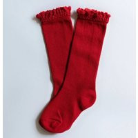 Lace Top Knee High Socks | Etsy (US)