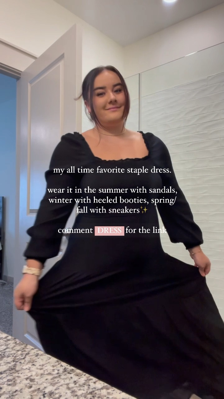 MY ALL TIME FAVORITE DRESS. A staple for all seasons + can be styled so many ways 🫶🏻 

Shop it at Target or Nordstrom Rack for under $40 🙌🏻



#LTKfindsunder50 #LTKstyletip #LTKfindsunder100