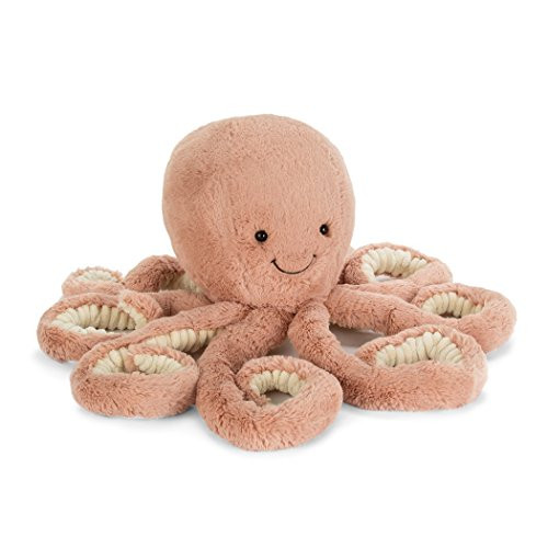 Jellycat Odell Octopus Stuffed Animal, Little 10.5 inches - Ocean and Sea Plush Toy - Classic Children's Gift | Amazon (US)