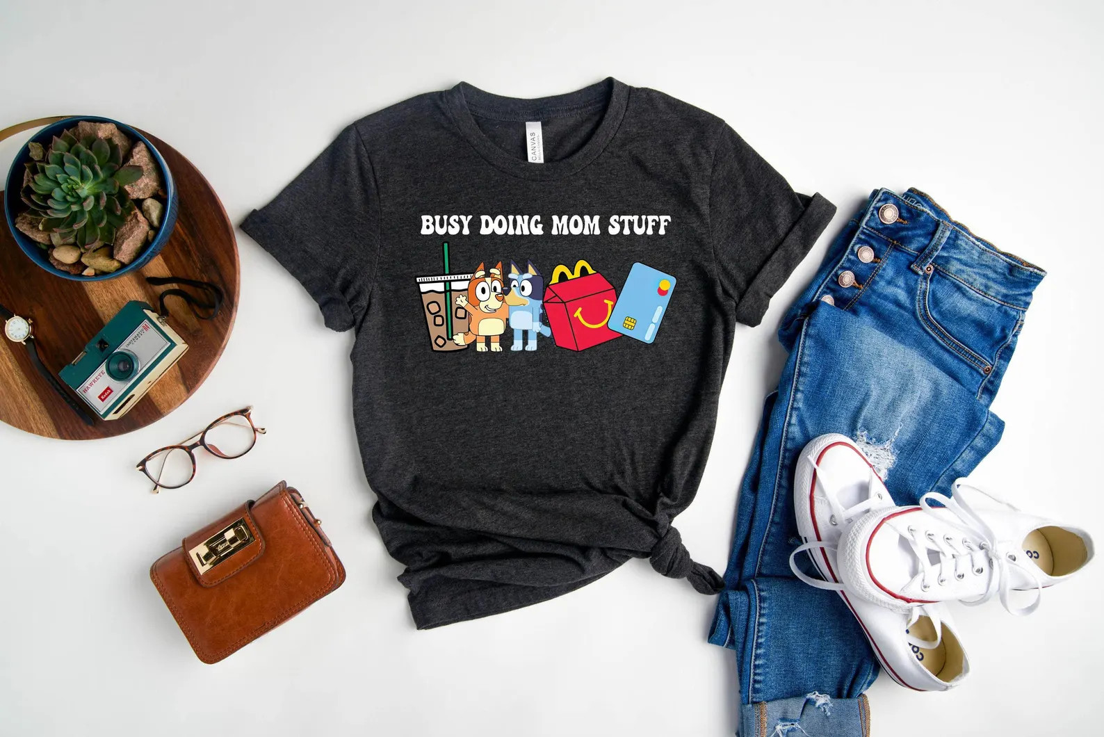 Busy Doing Mom Stuff Shirt: Funny Mama Tee | Etsy (Global)