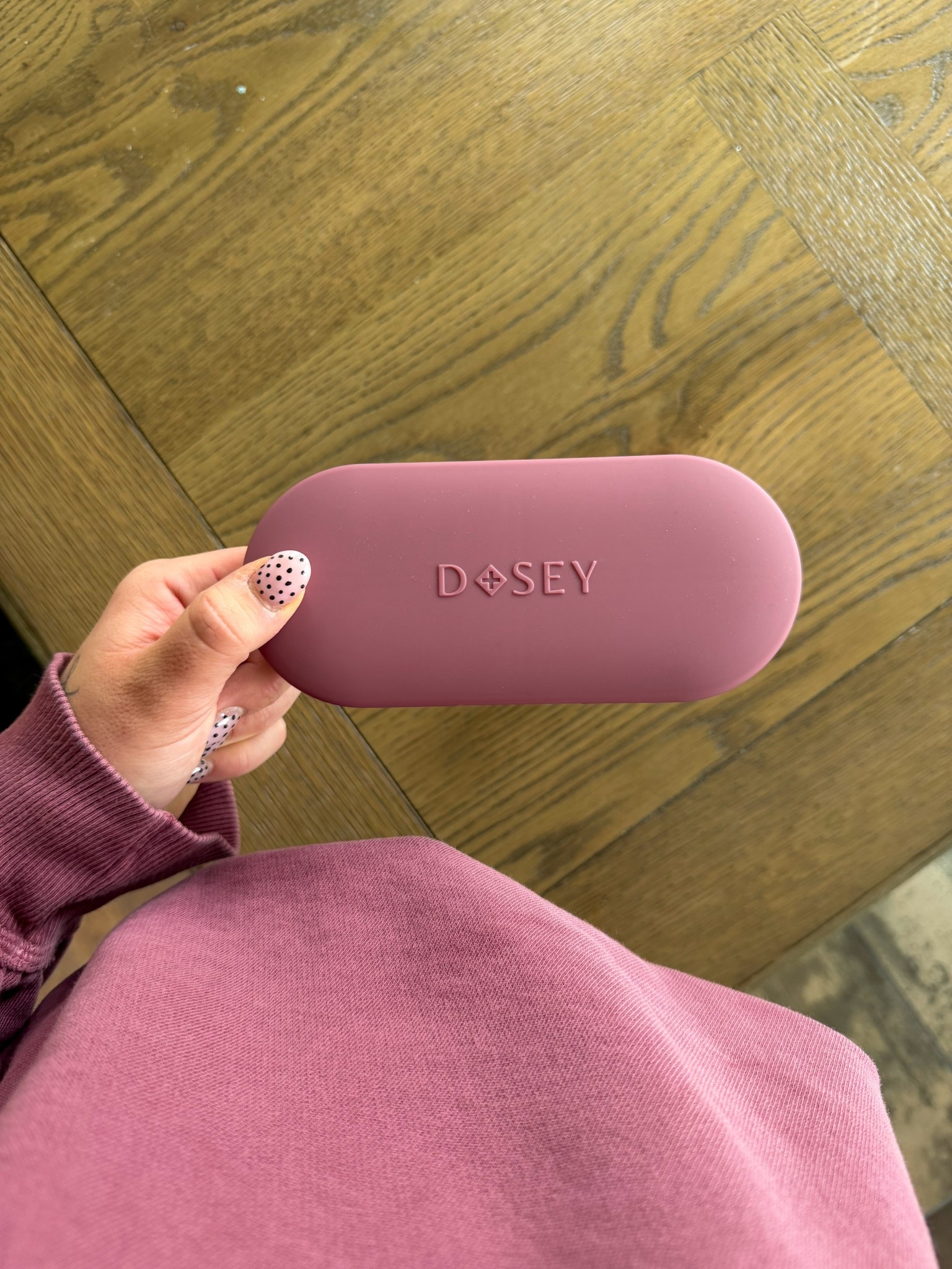 At least I’m consistent with my favorite colors 😂 

I’ve been upping my supplement game to support my PCOS and overall general health and this weekly pill case is giving me organized @Dosey ￼