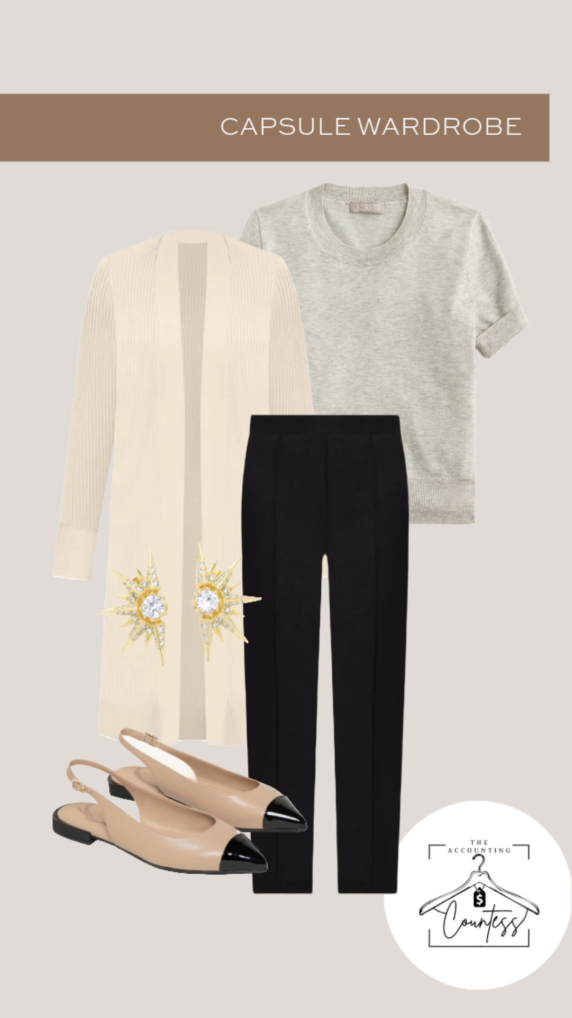 Summer capsule wardrobe outfit 

#LTKShoeCrush #LTKWorkwear #LTKSeasonal