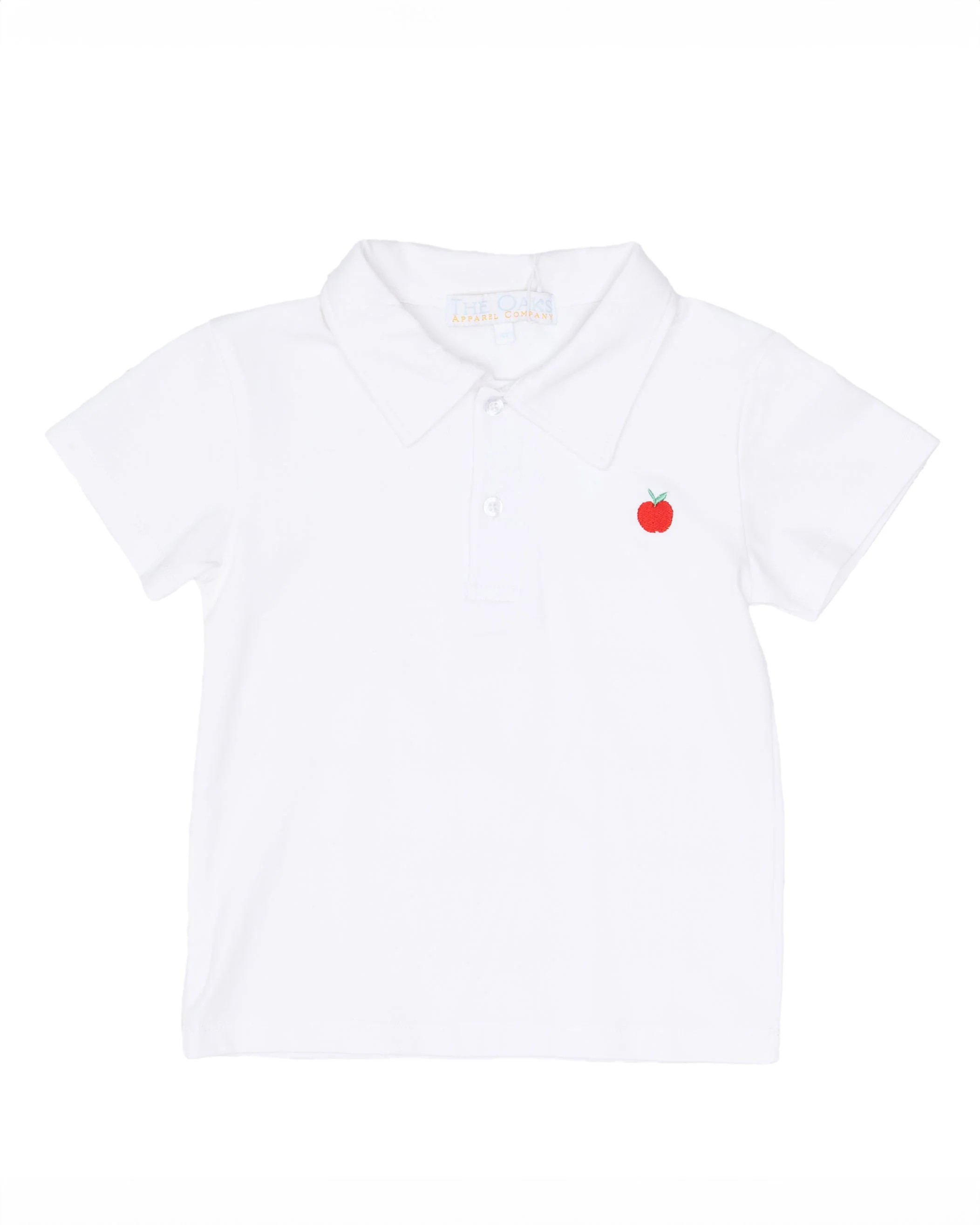 Watson Schoolhouse Apple Polo | The Oaks Apparel Company