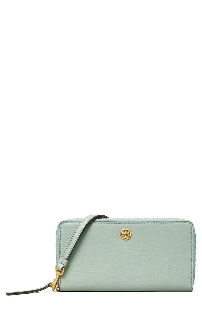 Tory Burch Robinson Zip Leather Continental Wallet | Nordstrom | Nordstrom
