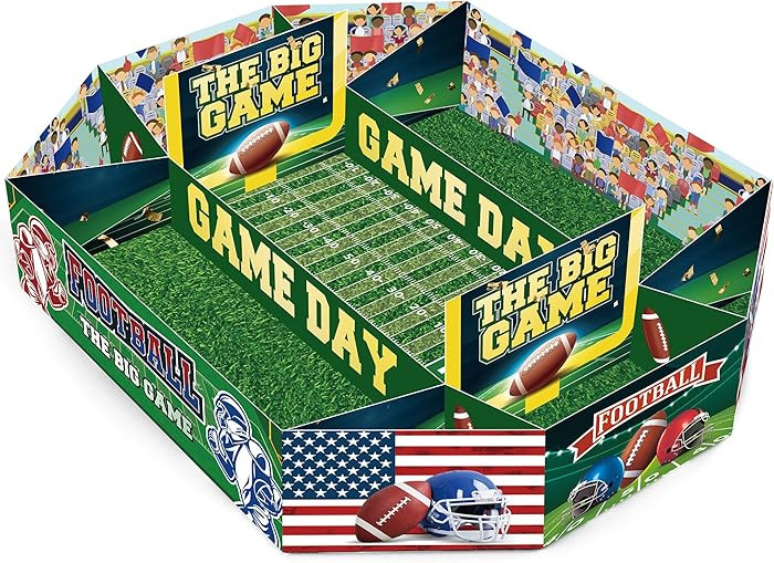 Football Party Decorations, Huge 26X21 Inch Football Party Favors Supplies Kit, Snack Stadium, La... | Amazon (US)