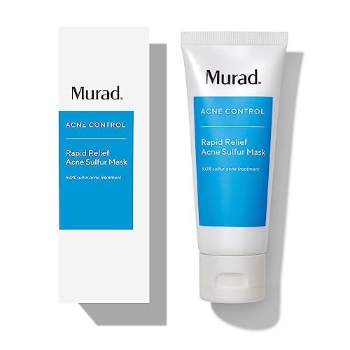 Murad Rapid Relief Acne Sulfur Mask - Acne Control Clay Face Mask with Salicylic Acid - 2.5 fl oz | Amazon (US)