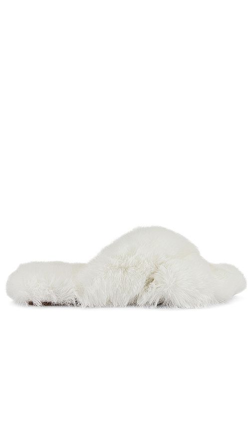 RAYE Aspen Slide in White. - size 8 (also in 10,5.5,6,6.5,7,7.5,8.5,9,9.5) | Revolve Clothing (Global)