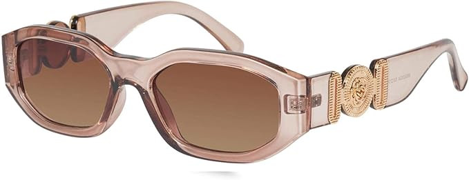 mosanana Trendy Rectangle Sunglasses for Women Men Model-TRACER | Amazon (US)