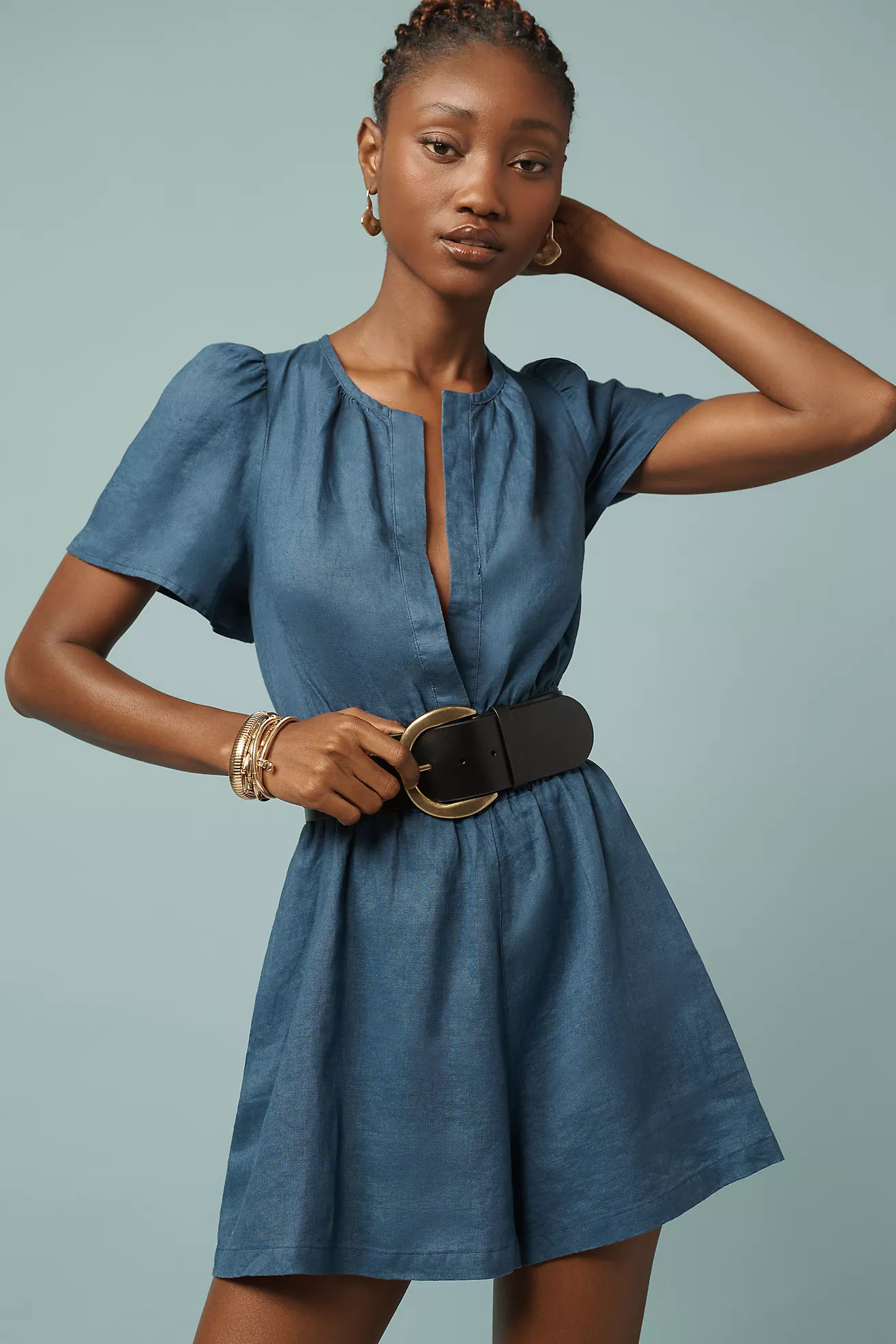 The Somerset Romper: Linen Edition | Anthropologie (US)