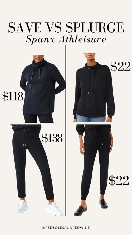 BACK IN STOCK!! Save vs Splurge, Spanx AirEssentials, viral Walmart lounge set, scuba set, lounge set, loungewear

Walmart set is TTS I am wearing small in the pullover and joggers 

#LTKStyleTip #LTKFindsUnder50