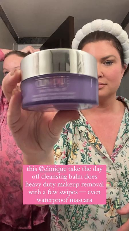 Clinique take the day off cleansing balm — even takes off waterproof mascara 

#LTKover40 #LTKtravel #LTKbeauty